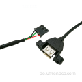 USB-2.0 weiblich bis 5Pin JST DuPont Drahtkabel